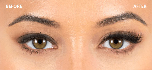 One Two Lash Before and After