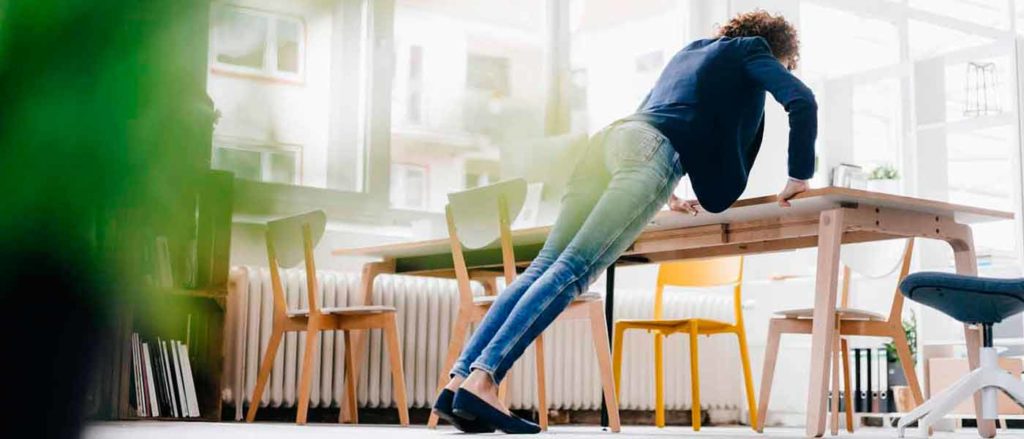 Pilates at your desk